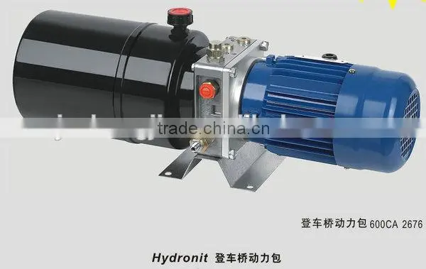 hydraulic unit 220v for dock leveler, manufacturer in china