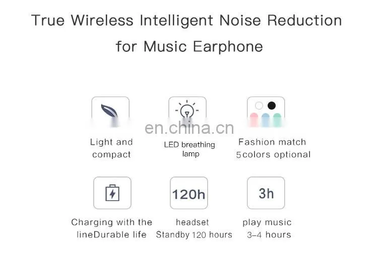 B172 tws version 5.0 good quality OEM low price tws headphones hifi tws wireless headset earbuds mini earphone