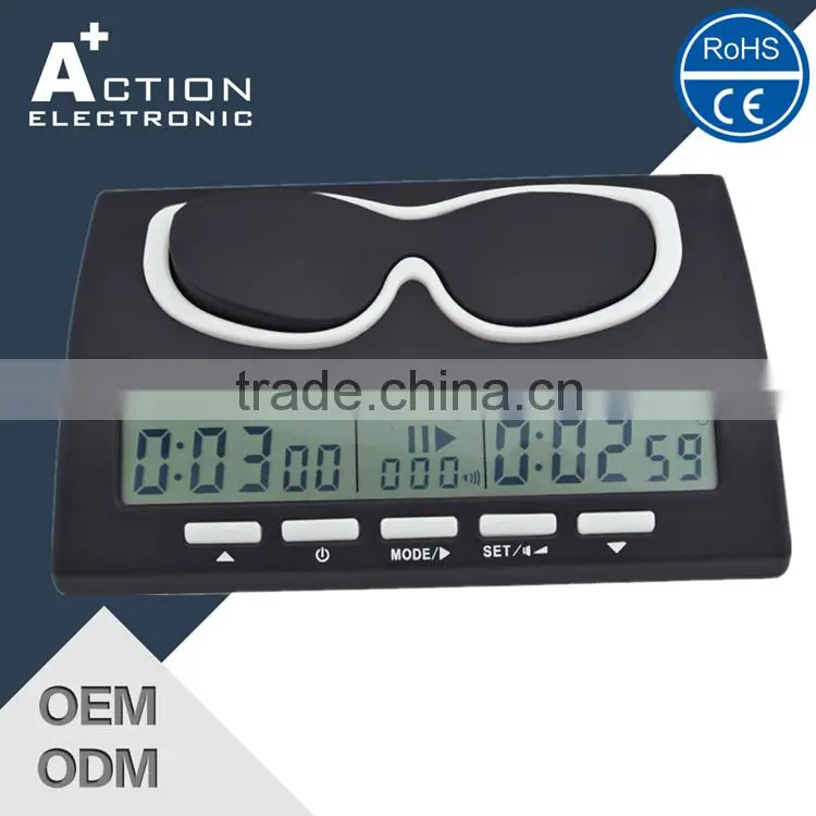 LCD Display Digital Chess Clock with Game Timer Function