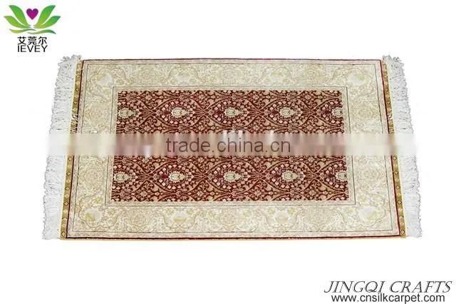 High-grade Chinese interesting children pattern handmade silk area rug floor carpet
