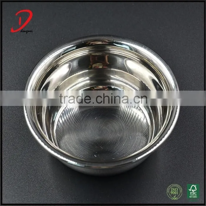 New product badger shaving brush and shaving soap bowl,metal barber shaving set