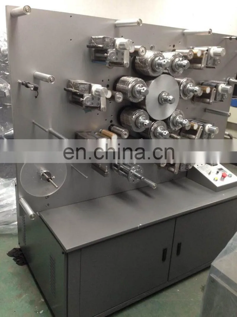 UGS1006 maquina impresora rotativa para etiqueta de lavado Automatic rotary letterpress label printer