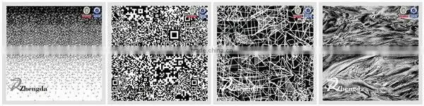 Polyester PVC Coated Abstract Print Fabric