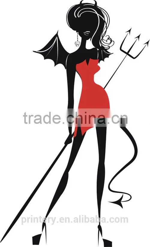 2014 Halloween decal high quality stickers, removable window stickers,transfer stickers