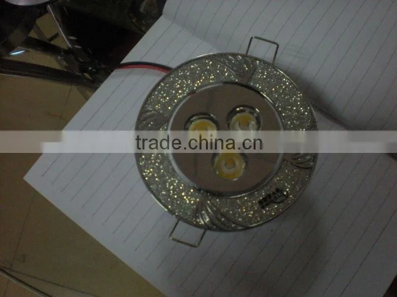 High power 3*1W led ceiling light good quality factory price