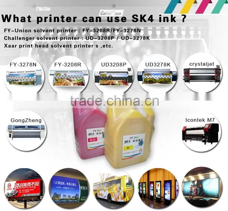 1000ml per bottle Dye Sublimation Ink forall kinds of material
