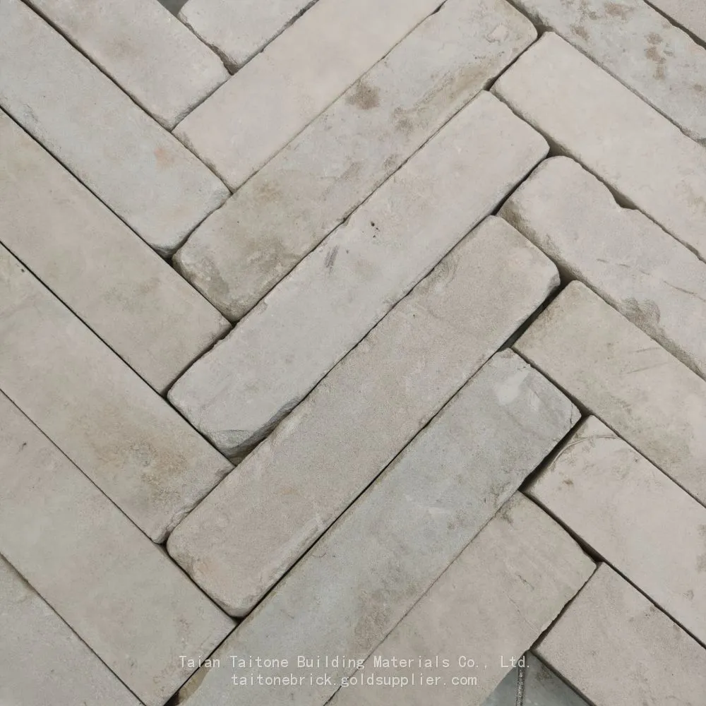 white recycled brick slips
