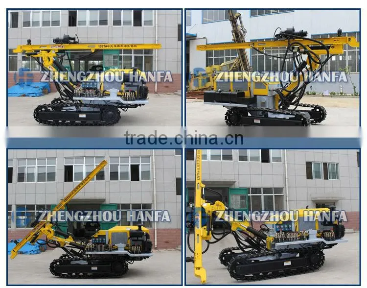 HF138Y DTH blast hole drilling rigs