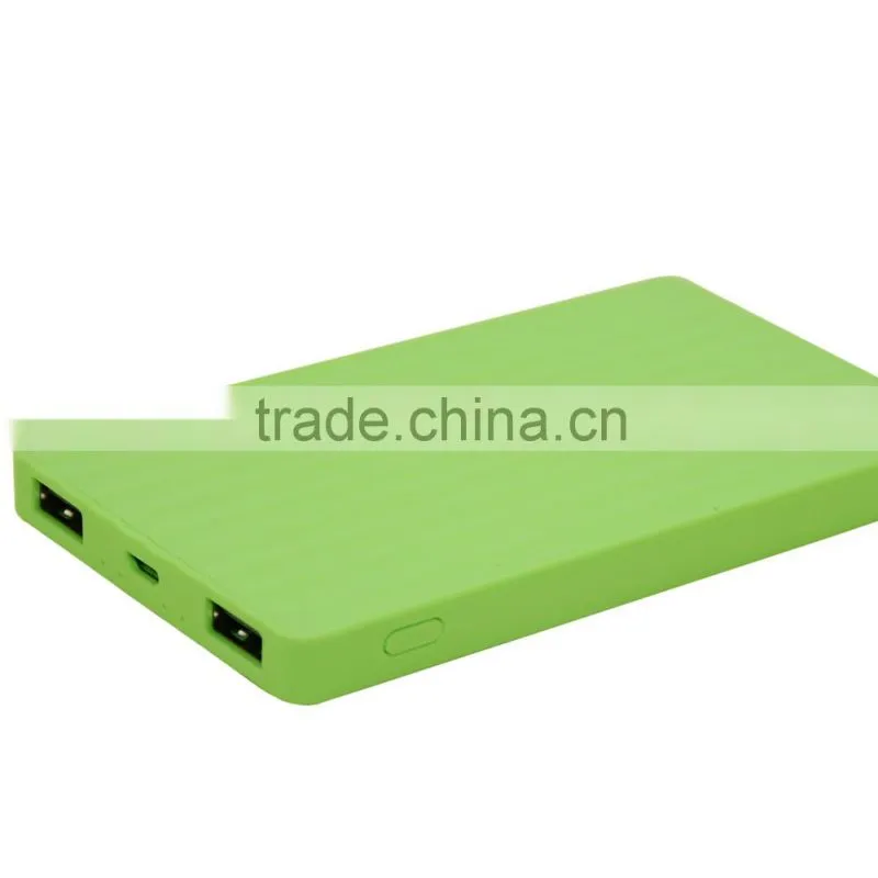 3 in 1 power bank hot new products for 2015 Most popular 4000mah super slim mobile power bank