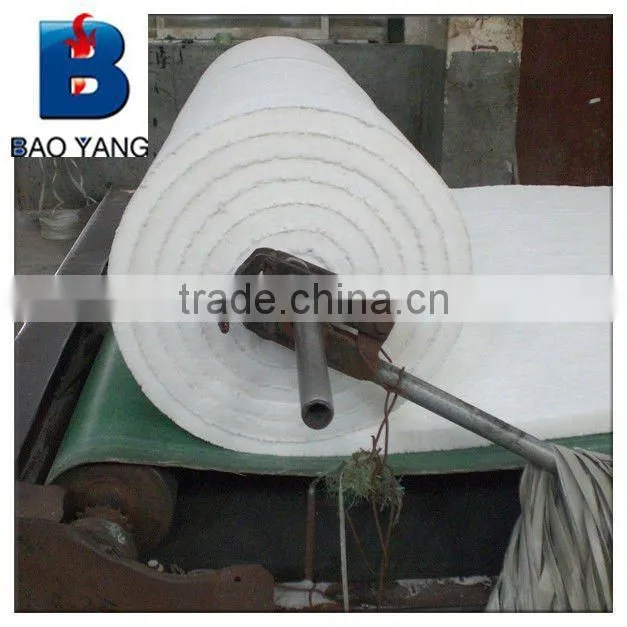 25x610mmx7200mm Fireproof Material Ceramic Fiber Blanket