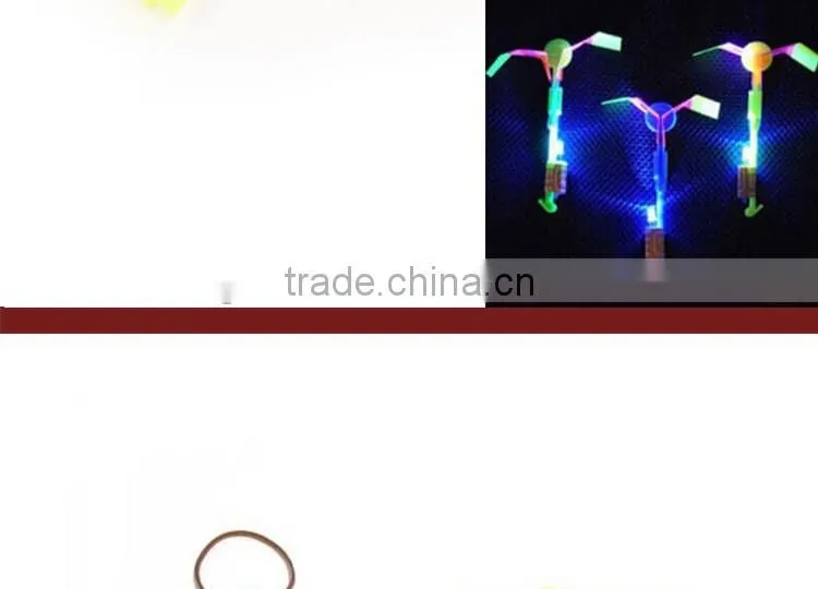 Custom Design Party Decoration Light Up Toys Led Helicopter Toys