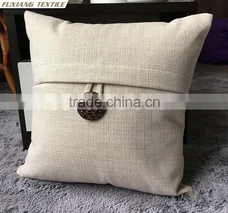 button pillow