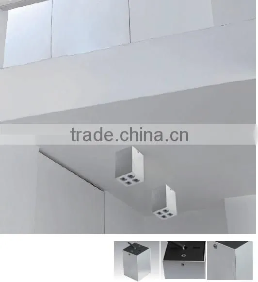9*1w steel square surface LED Aluiminium Downlight