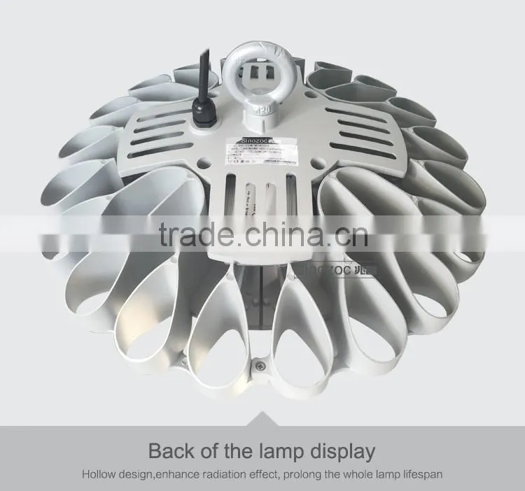 Sinozoc 5 years warranty 200w UFO High Bay Led Light LED Industrial Light Led High Bay 200w