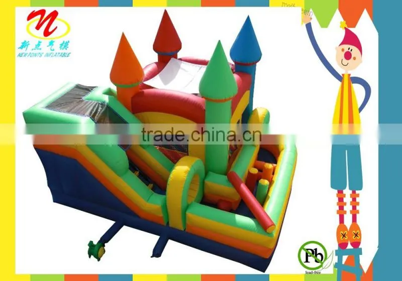 2014 china high quality cheap happy inflatable combo for sale