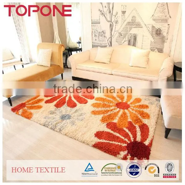 Cheap eco-friendly material jacquard colorful embossed carpets