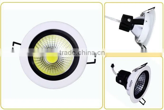 led downlight kit 5w AC85-265V White/Warm white LED lighting Aluminum Heat Sink
