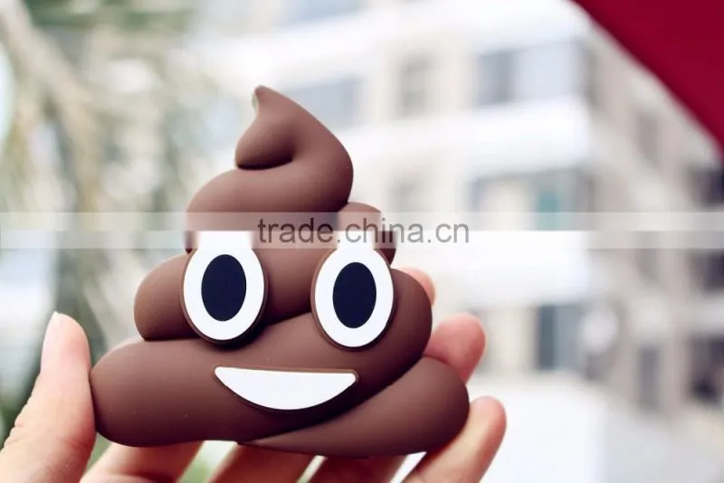 (Hot) Emoji leaf power bank/Cartoon leaf power charger/Cartoon mobile power