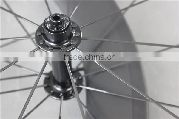 Bicycles carbon wheels wide carbon wheels with sapim spokes Chinese carbon wheelset W56T