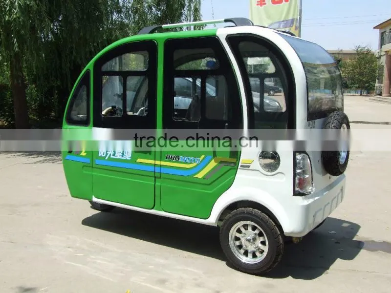 2016 Newest 800w passenger tricycle with brushless dc motor