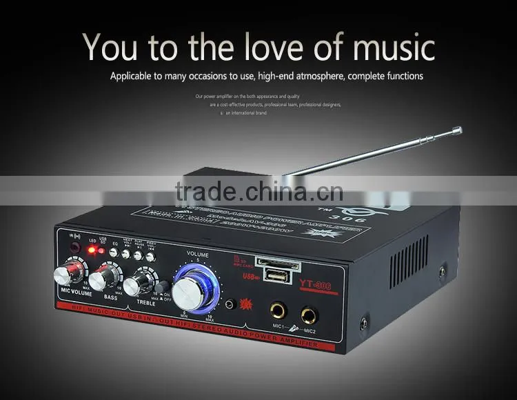 car audio input usb box YT-306 with CD/VCD/DVD input
