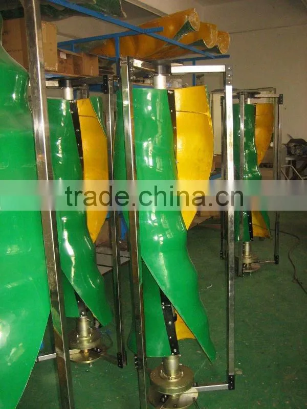 50w vertical wind turbine green lighting project, look beautiful, popular-selling new energy products