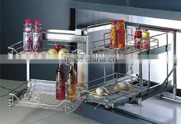 2014 new stylish baskets for kitchen cabinet