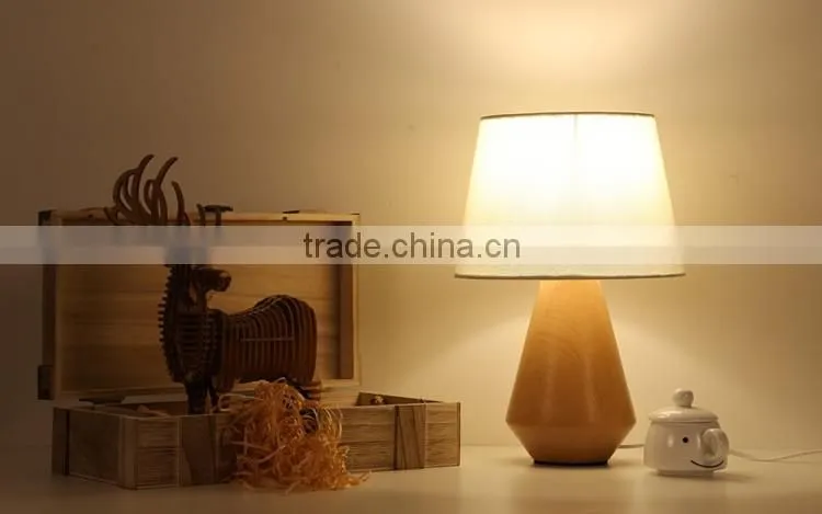 2016 New Classical Led Table Lamp For Bedroom Decorative Led Lighting JK-879-21 LED Wood table lamp LED Wood table Light