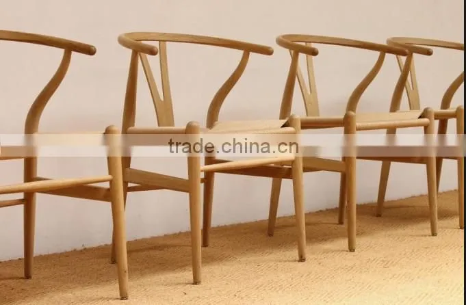2015 hotsell Modern Black Color Wooden Wishbone Y chair