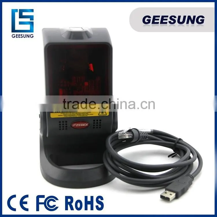The fastest scan speed omnidirectional laser barcode scanner for supermarket
