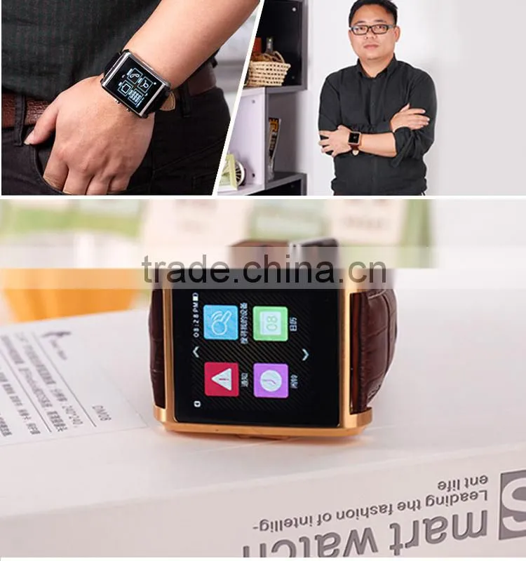 1.55inch IPS free view touch screen bluetooth 4.0 smartwatch