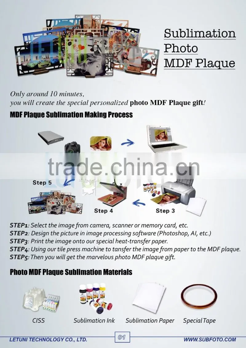 Dye Sublimation Heat Transfer Printing Paper A4