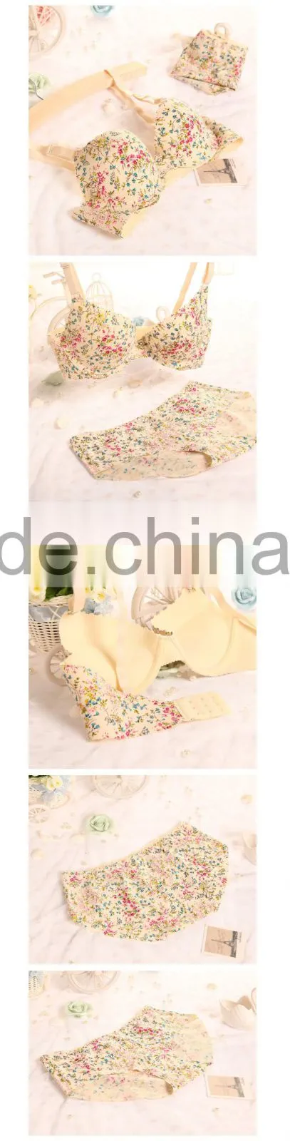 ladies sexy panty and bra sets