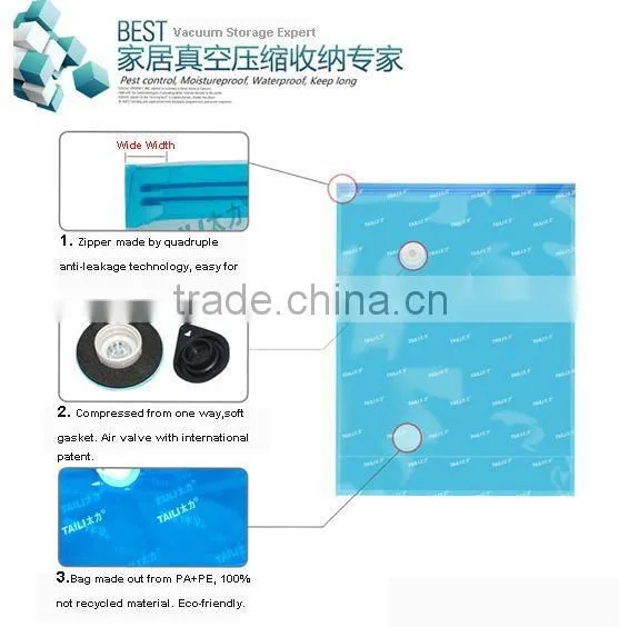 vacuum storage bag for triple your space