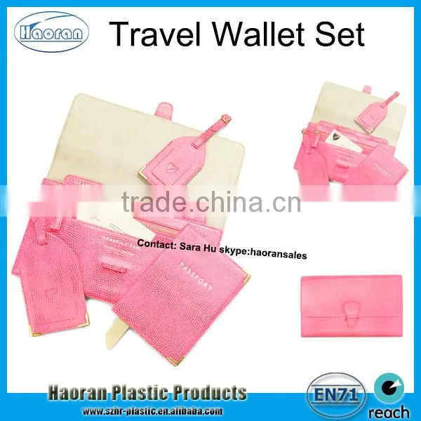 Popular 3pcs soft silicone pvc travel sets