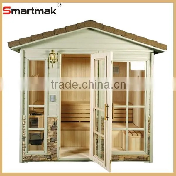 Hemlock deluxe 3 person sauna outdoor,outdoor sauna for sale,outdoor steam sauna room