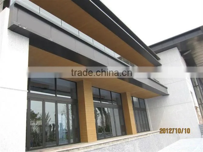 2013 high degree of uv and coloratability wpc wall panels