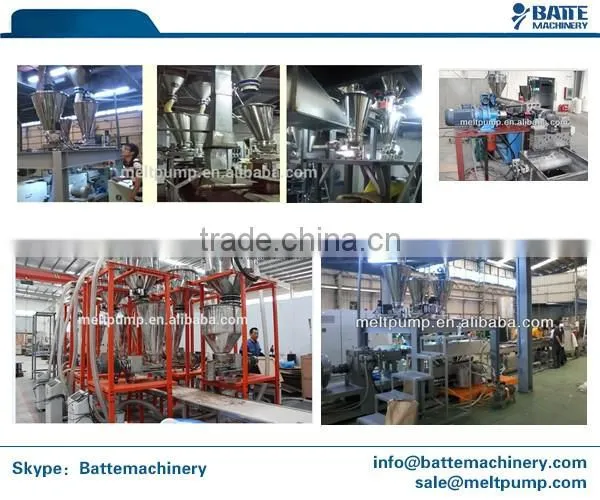 High precision loss-in-weight feeder for plastic extruder