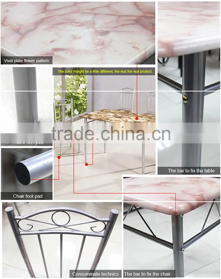 Foshan furniture wood dinner table designs 4 seater model restaurant round dining table set