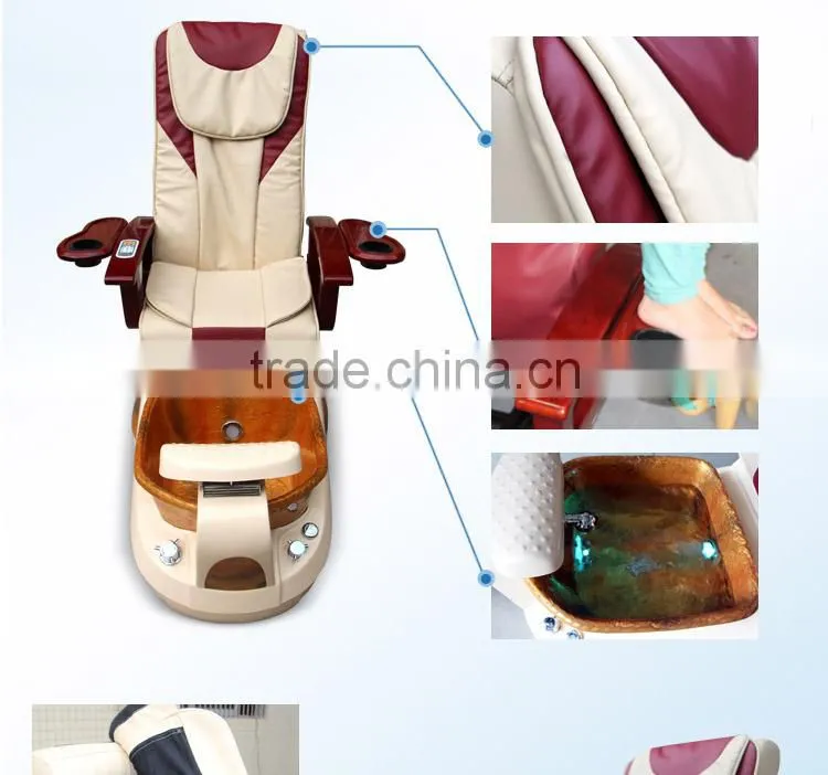 Beauty salon pedicure chair no plumbing foot nail spa chair