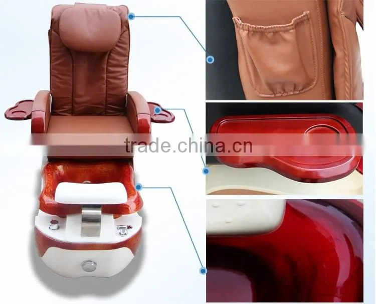 Portable magnet pipless spa pedicure chairs