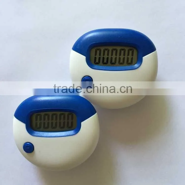 Manufacturer Bulk Promotion Portable Sport Walking Heart Shape Foot Counter Pedometer