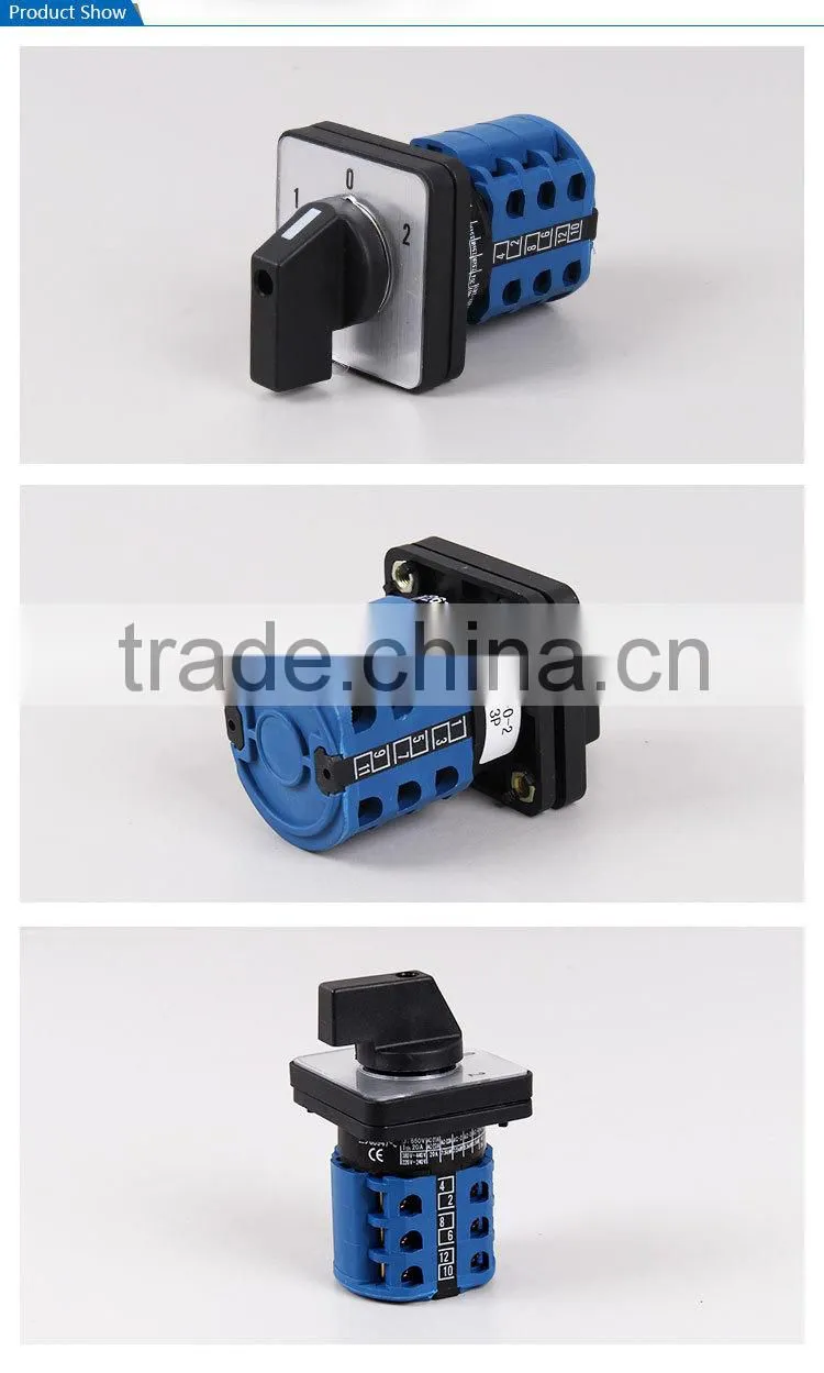 SAIP/SAIPWELL Wholesale 20A Automatic Eelctrical Rotary Swith/Alternation Switch