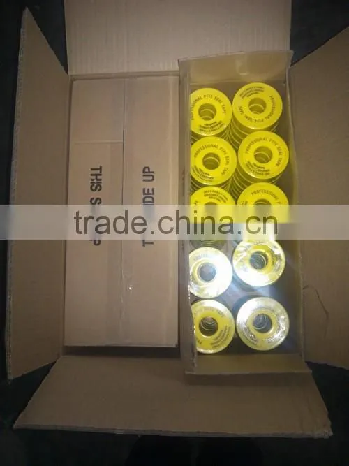 Excellent PTFE tape for pipe line sealing 19mmx0.1mmx35m