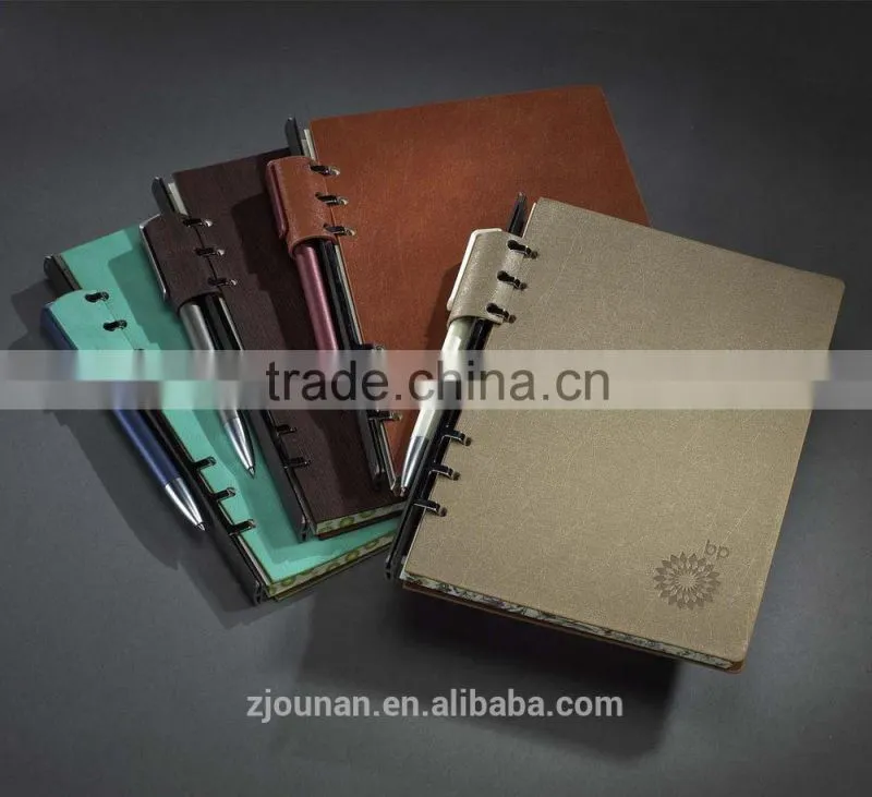 Leather Notebook with Logo Embossed