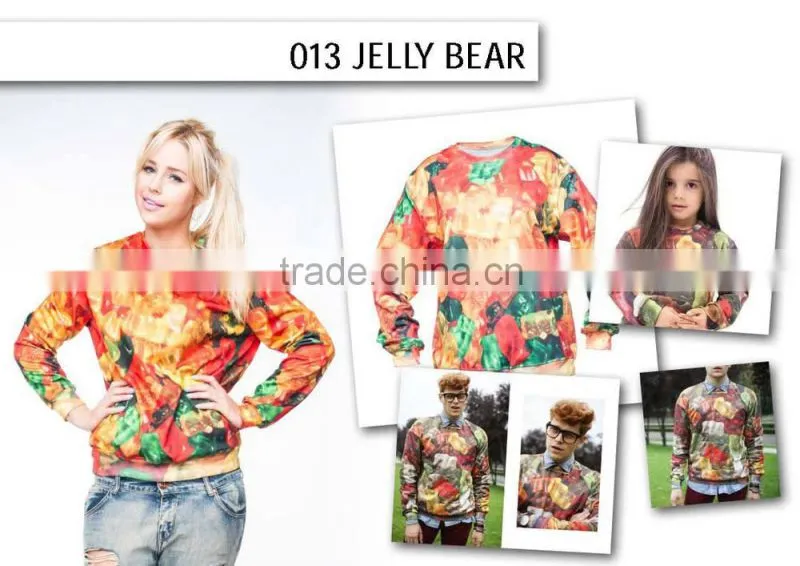 fashion mexican scull high quality 3d digital print fullprint crewneck sweatshirt spring autumn unisex custom oversized pullover