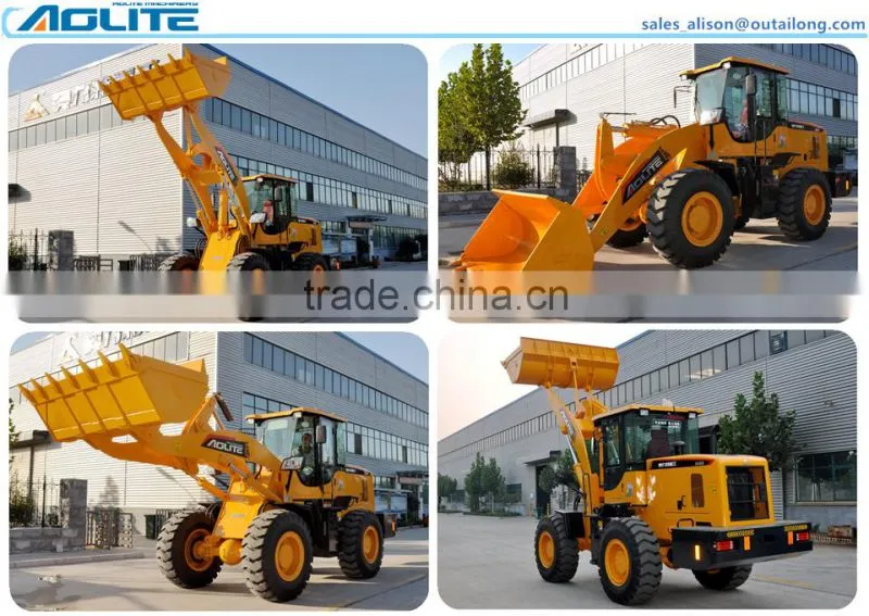 3150mm dumping height small loader for selling