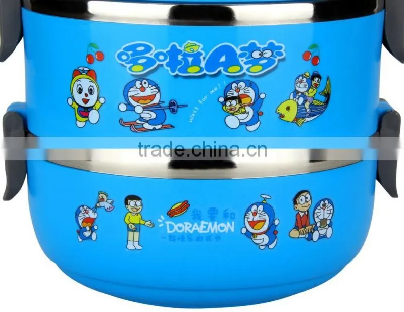 chaoan caitang kid food stainless lunch box containers compartments