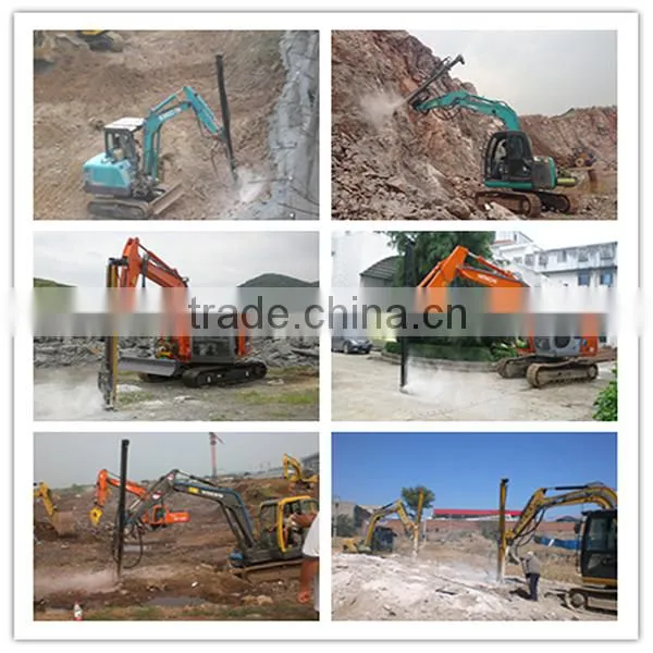 Excavator Drill Rig