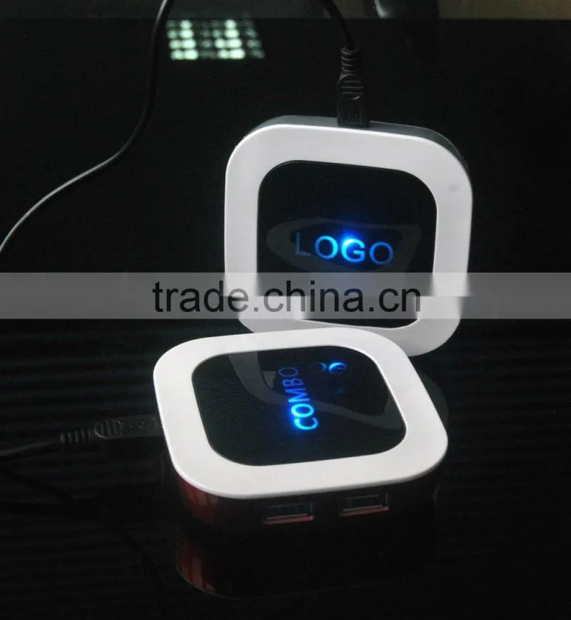2 ports USB hub 2.0 HUB Micro USB Adapter multi sd card reader